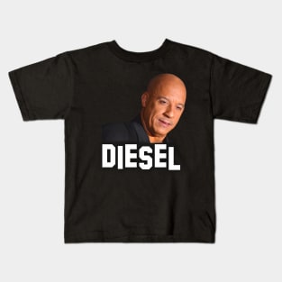 Vin Diesel | Star of blockbuster action movies | Diesel | Digital art #14 Kids T-Shirt